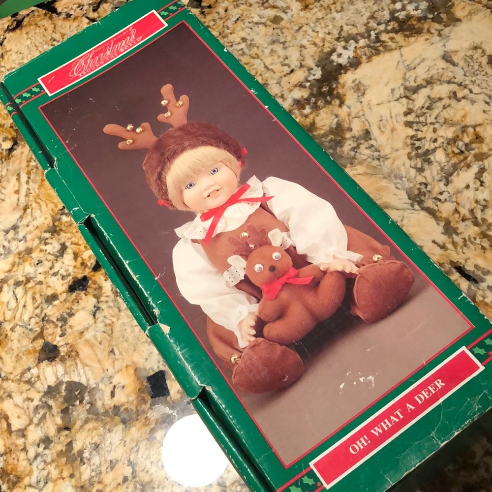 Christmas around the world doll NEW